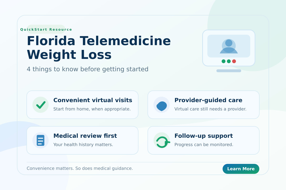 Florida telemedicine weight loss key points for patients